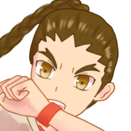 ツクール2000RTPの格闘家エンリュウの顔部分