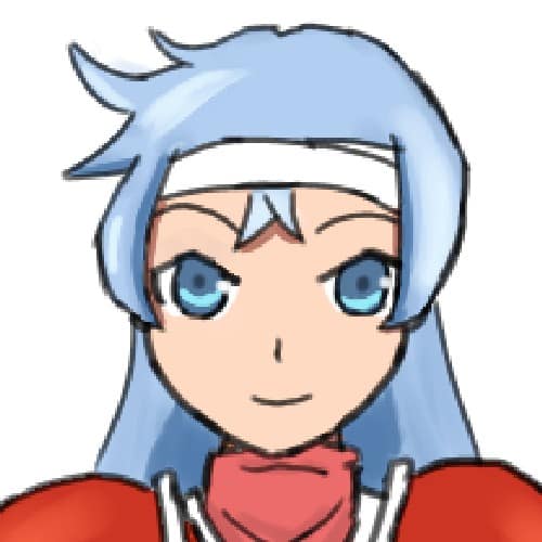 ツクール2000RTPの女勇者リリアの顔部分