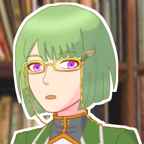 ツクールMVのサンプルキャラ、ルキウスの顔部分
